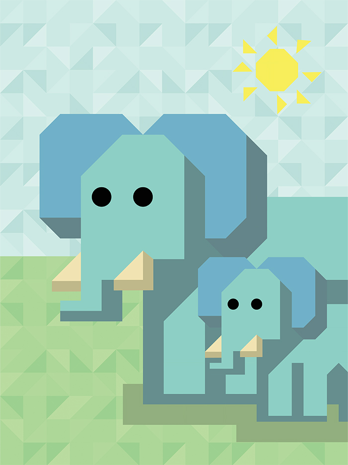 Elephant Poster