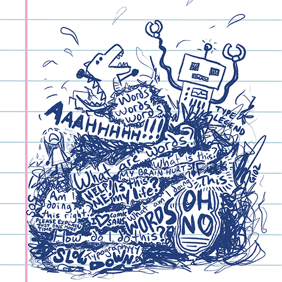 School Doodle Illustration